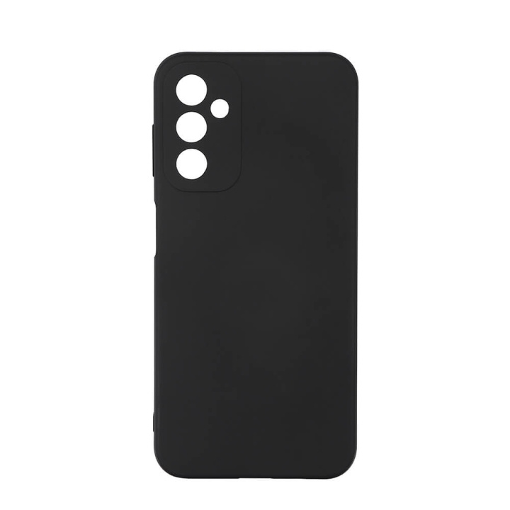 Phone Case Silicone Black - Samsung Galaxy A14 5G / A14 4G in de groep SMARTPHONE & TABLETS / Mobielbescherming / Samsung bij TP E-commerce Nordic AB (C23602)