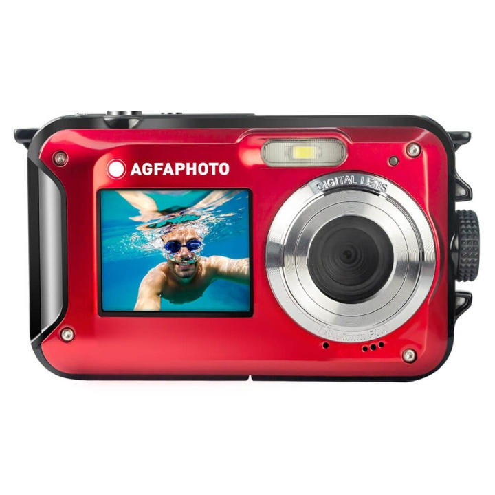 Digital Camera WP8000 CMOS WP 24MP Red Full HD in de groep HOME ELECTRONICS / Foto & Video / Camera\'s bij TP E-commerce Nordic AB (C23609)