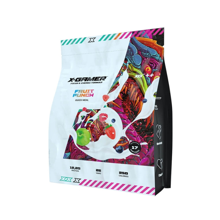 Quick Meal Fruit Punch 1190 gram in de groep COMPUTERS & RANDAPPARATUUR / GAMING / Energiedrankjes voor gamers bij TP E-commerce Nordic AB (C23625)