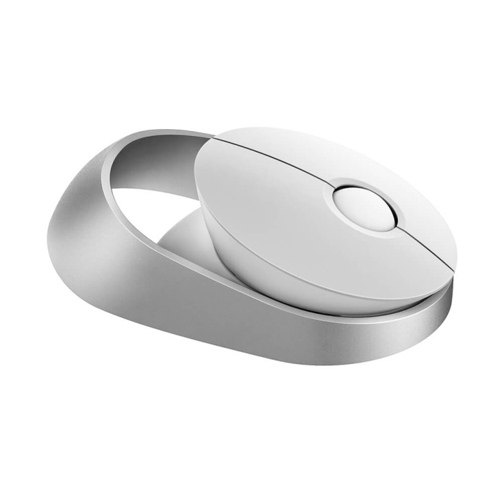 Mouse Ralemo Air 1 Multi-Mode Wireless White in de groep COMPUTERS & RANDAPPARATUUR / Muizen en toetsenborden / Muizen / Draadloos bij TP E-commerce Nordic AB (C23635)