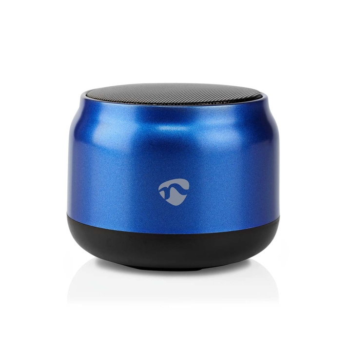 Nedis Bluetooth®-Speaker | Maximale batterijduur: 4 uur | Handheld Ontwerp | 5 W | Mono | Ingebouwde microfoon | Koppelbaar | Blauw in de groep HOME ELECTRONICS / Audio & Beeld / Luidsprekers & accessoires / Bluetooth-luidsprekers / Draagbare luidsprekers bij TP E-commerce Nordic AB (C23647)