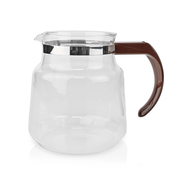 Nedis Glazen Koffiekan | Geschikt voor: Moccamaster K / KB/ 1 0PL / Excellent 10S | 1.2 l | Bruin in de groep HUISHOUDEN & TUIN / Huishoudelijke apparaten / Koffiezetapparaten en accessoires / Filters & Accessoires bij TP E-commerce Nordic AB (C23921)