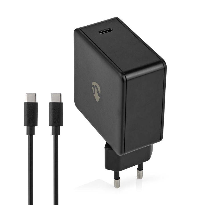 Nedis Oplader | 65 W | Snellaad functie | 3.0 / 3.25 A | Outputs: 1 | USB-C™ | Type-C™ | 2.00 m | Automatische Voltage Selectie in de groep SMARTPHONE & TABLETS / Opladers & Kabels / Wandoplader / Wandoplader Type C bij TP E-commerce Nordic AB (C23930)