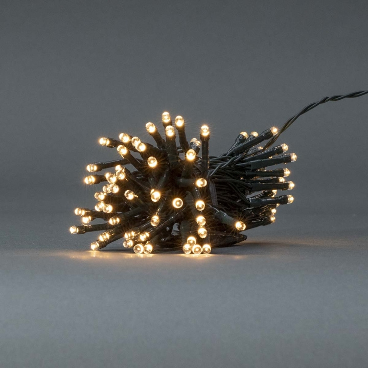 Nedis Kerstverlichting | Koord | 96 LED\'s | Warm Wit | 7.20 m | Licht effecten: 7 | Binnen & Buiten | Batterij Gevoed in de groep HOME ELECTRONICS / Verlichting / Kerstverlichting bij TP E-commerce Nordic AB (C23969)