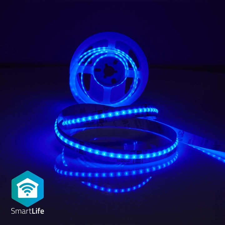 Nedis SmartLife LED Strip | Wi-Fi | RGB / Warm tot Koel Wit | COB | 2.00 m | IP20 | 2700 - 6500 K | 860 lm | Android™ / IOS in de groep HOME ELECTRONICS / Verlichting / LED strips bij TP E-commerce Nordic AB (C23990)