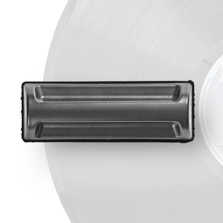 Nedis Vinyl Platenreiniger | Borstel | ABS / Microfiber | Zwart in de groep HOME ELECTRONICS / Audio & Beeld / Thuisbioscoop, Hifi en Draagbaar / Compacte stereo- en platenspelers bij TP E-commerce Nordic AB (C24043)