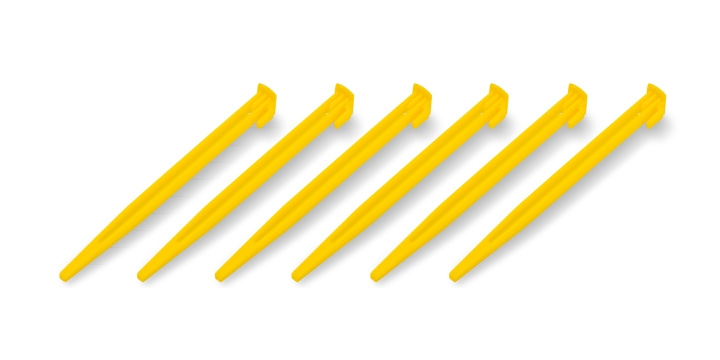 Briv Tältpinne plast 21 cm, 6-pack in de groep SPORT, VRIJE TIJD & HOBBY / Buitenrecreatie / Gadgets voor buitenrecreatie bij TP E-commerce Nordic AB (C24264)