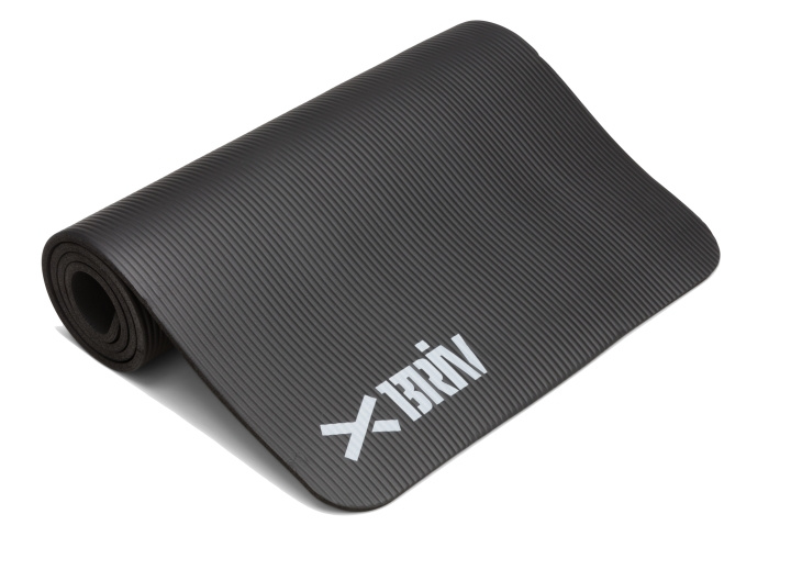 Briv Träningsmatta NBR 10 mm 180x60 cm, Svart in de groep SPORT, VRIJE TIJD & HOBBY / Oefen materiaal / Training-accessoires bij TP E-commerce Nordic AB (C24366)