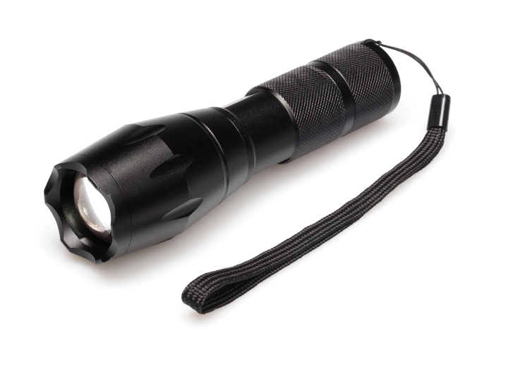 Ficklampa 10W Zoom LED 3xAAA, 1/12/48 in de groep SPORT, VRIJE TIJD & HOBBY / Zaklampen & Hoofdlampen / Zaklampen bij TP E-commerce Nordic AB (C24371)
