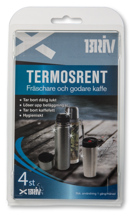 Briv Termosrent 4-pack in de groep SPORT, VRIJE TIJD & HOBBY / Buitenrecreatie / Thermosflessen & Waterflessen bij TP E-commerce Nordic AB (C24440)