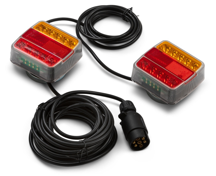 Baklykteset LED magnetfäste 2-pack komplett, 1/6 in de groep AUTO / Autoverlichting / Waarschuwingslicht bij TP E-commerce Nordic AB (C24605)