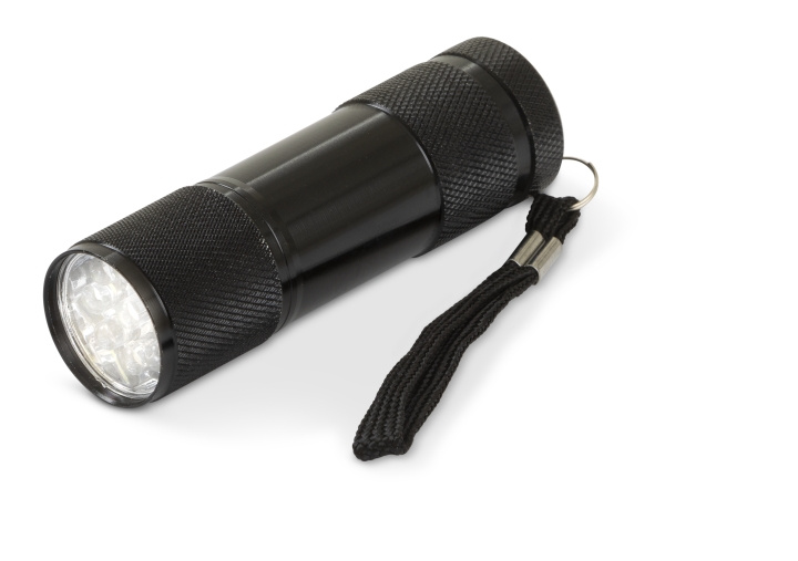 Ficklampa 9LED Svart 3AAA in de groep SPORT, VRIJE TIJD & HOBBY / Zaklampen & Hoofdlampen / Zaklampen bij TP E-commerce Nordic AB (C24634)