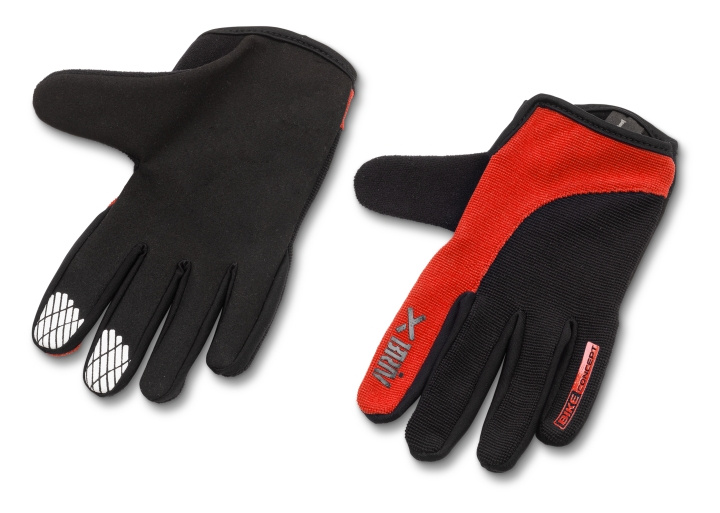 Cykelhandske Santa Cruz JR Röd, strl S in de groep SPORT, VRIJE TIJD & HOBBY / Sportuitrusting / Fietsaccessoires / Overige fietsaccessoires bij TP E-commerce Nordic AB (C24748)