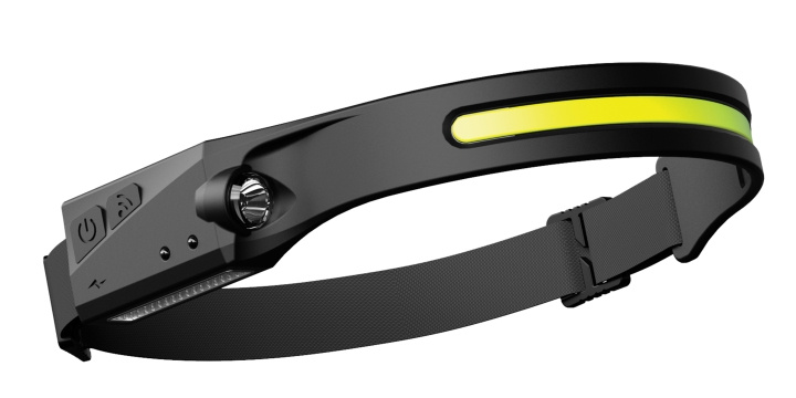 Hoofdlamp LX200, COB+LED, USB in de groep SPORT, VRIJE TIJD & HOBBY / Zaklampen & Hoofdlampen / Hoofdlampen bij TP E-commerce Nordic AB (C24765)