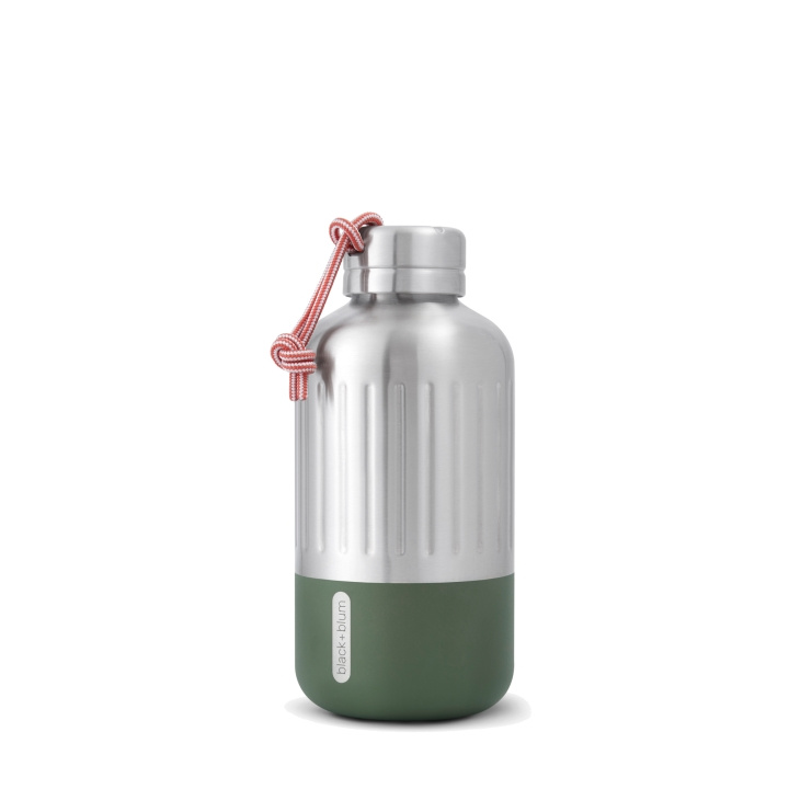 Explorer Thermo bottle B+B Small 600 ml Oliv in de groep SPORT, VRIJE TIJD & HOBBY / Buitenrecreatie / Thermosflessen & Waterflessen bij TP E-commerce Nordic AB (C24811)