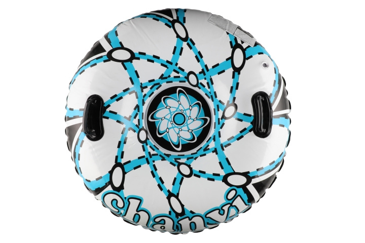 Chanvi 94 Uppblåsbart Tefat, 94x94x10cm in de groep SPEELGOED, KINDER- & BABYPRODUCTEN / Buitenspeelgoed / Winterspeelgoed bij TP E-commerce Nordic AB (C24828)