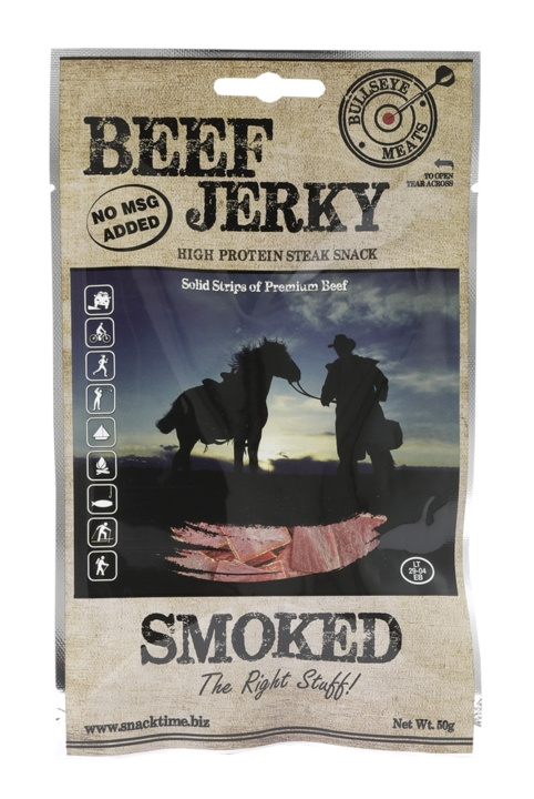 Beef Jerky Smoked 50 g in de groep SPORT, VRIJE TIJD & HOBBY / Buitenrecreatie / Gadgets voor buitenrecreatie bij TP E-commerce Nordic AB (C24839)