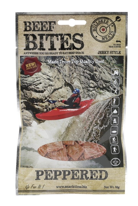 Blokjes gepeperd rundvlees 50 g in de groep SPORT, VRIJE TIJD & HOBBY / Leuke dingen / Snoep bij TP E-commerce Nordic AB (C24842)