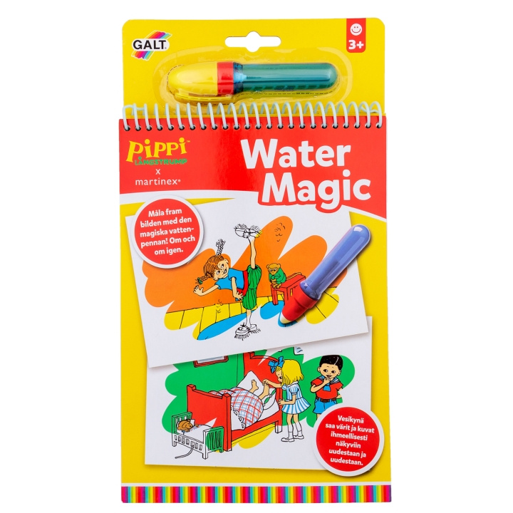 Pippi Pippi Water Magic, Vattenmålarbok in de groep SPEELGOED, KINDER- & BABYPRODUCTEN / Speelgoed / Tekenen & Tellen bij TP E-commerce Nordic AB (C24882)