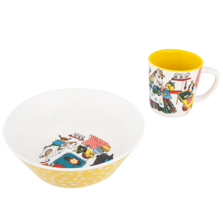Pippi Barnservis Pippi in de groep SPEELGOED, KINDER- & BABYPRODUCTEN / Eten & Drinken / Kinderservies bij TP E-commerce Nordic AB (C24900)