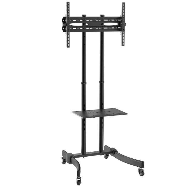 LogiLink Golvstativ med hjul TV 37-70 max 40kg Svart in de groep HOME ELECTRONICS / Audio & Beeld / TV & Accessoires / Wandmontage bij TP E-commerce Nordic AB (C24912)