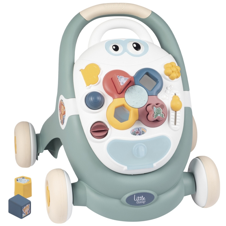 Smoby 3-i-1 Lära-Gå-Vagn in de groep SPEELGOED, KINDER- & BABYPRODUCTEN / Babyspeelgoed / Loopstoeltjes bij TP E-commerce Nordic AB (C24943)