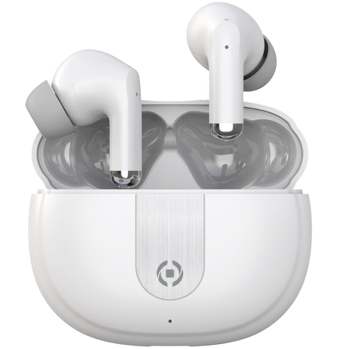 Celly Ultrasound True Wireless Bluetooth-headset In-ear ENC Vit in de groep HOME ELECTRONICS / Audio & Beeld / Koptelefoon & Accessoires / Koptelefoon bij TP E-commerce Nordic AB (C25302)