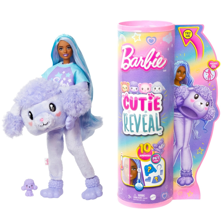Barbie Cutie Reveal Barbie Cozy Poodle Tee in de groep SPEELGOED, KINDER- & BABYPRODUCTEN / Speelgoed / Docks & Accessoires bij TP E-commerce Nordic AB (C25305)