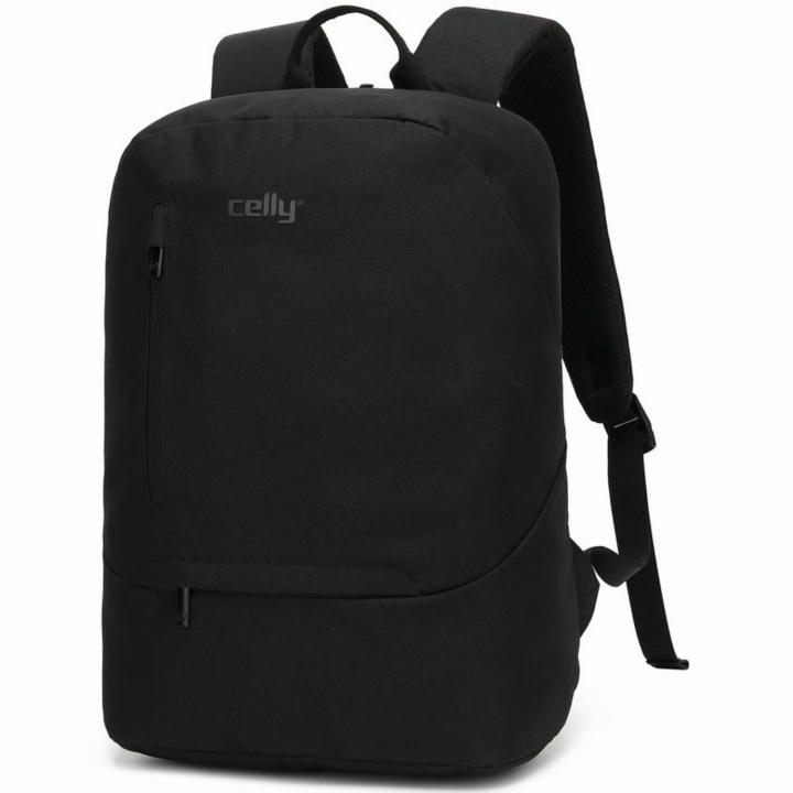 Celly Daypack Ryggsäck för laptop 16 Svart in de groep COMPUTERS & RANDAPPARATUUR / Laptops & accessoires / Computertassen / Tot 17 inch bij TP E-commerce Nordic AB (C25310)