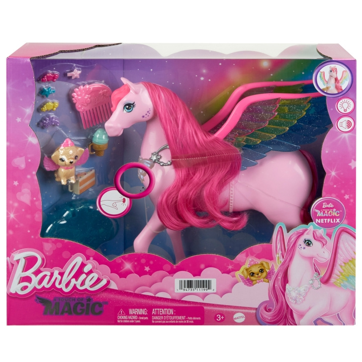 Barbie Touch of Magic Feature Pegasus in de groep SPEELGOED, KINDER- & BABYPRODUCTEN / Speelgoed / Docks & Accessoires bij TP E-commerce Nordic AB (C25323)