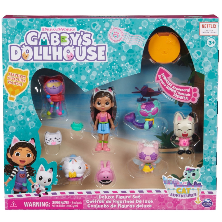 Gabbys Dollhouse Deluxe Gift Pack - Travelers in de groep SPEELGOED, KINDER- & BABYPRODUCTEN / Speelgoed / Figuren & miniaturen bij TP E-commerce Nordic AB (C25337)
