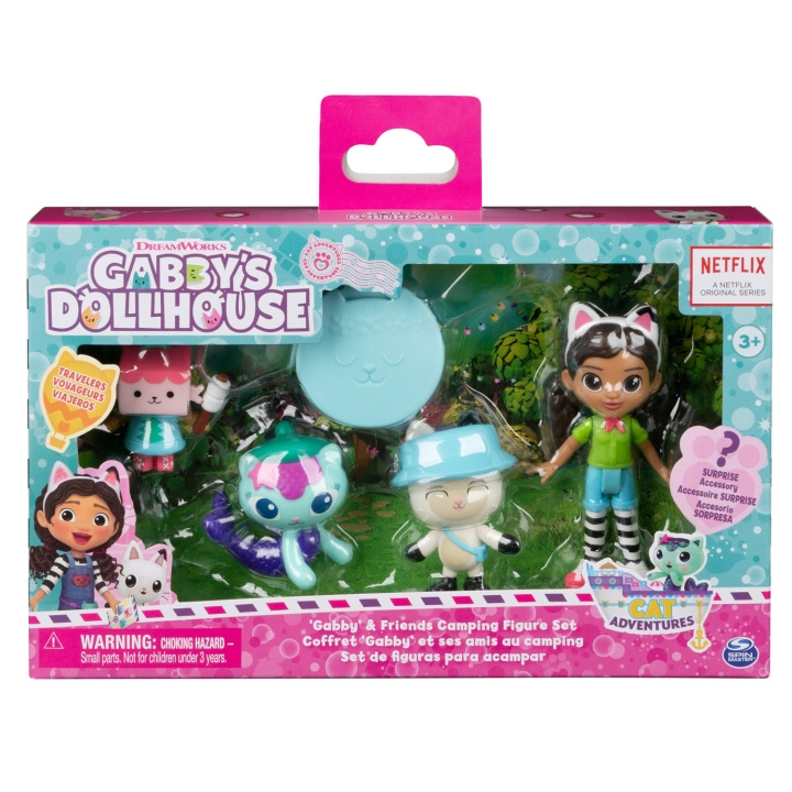Gabbys Dollhouse Friends Figure Pack - Camping in de groep SPEELGOED, KINDER- & BABYPRODUCTEN / Speelgoed / Docks & Accessoires bij TP E-commerce Nordic AB (C25342)