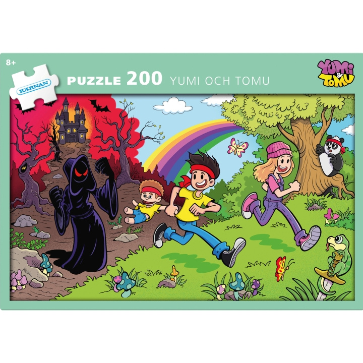 Kärnan Pussel 200 bitar Yumi & Tomu in de groep SPEELGOED, KINDER- & BABYPRODUCTEN / Speelgoed / Kinderpuzzel bij TP E-commerce Nordic AB (C25355)