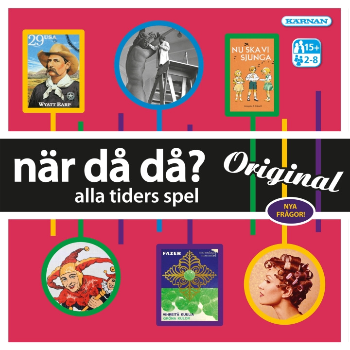 Kärnan När då då? Original in de groep SPEELGOED, KINDER- & BABYPRODUCTEN / Speelgoed / Bordspellen / Familiespellen bij TP E-commerce Nordic AB (C25360)