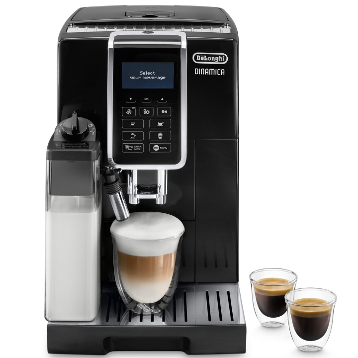 Delonghi Helautomatisk Espressomaskin ECAM350.55.B in de groep HUISHOUDEN & TUIN / Huishoudelijke apparaten / Koffiezetapparaten en accessoires / Espressomachines bij TP E-commerce Nordic AB (C25398)