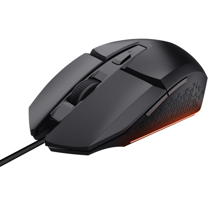 Trust GXT 109 Felox Illuminated Gaming mouse Svart in de groep COMPUTERS & RANDAPPARATUUR / Muizen en toetsenborden / Muizen / Gaming bij TP E-commerce Nordic AB (C25449)