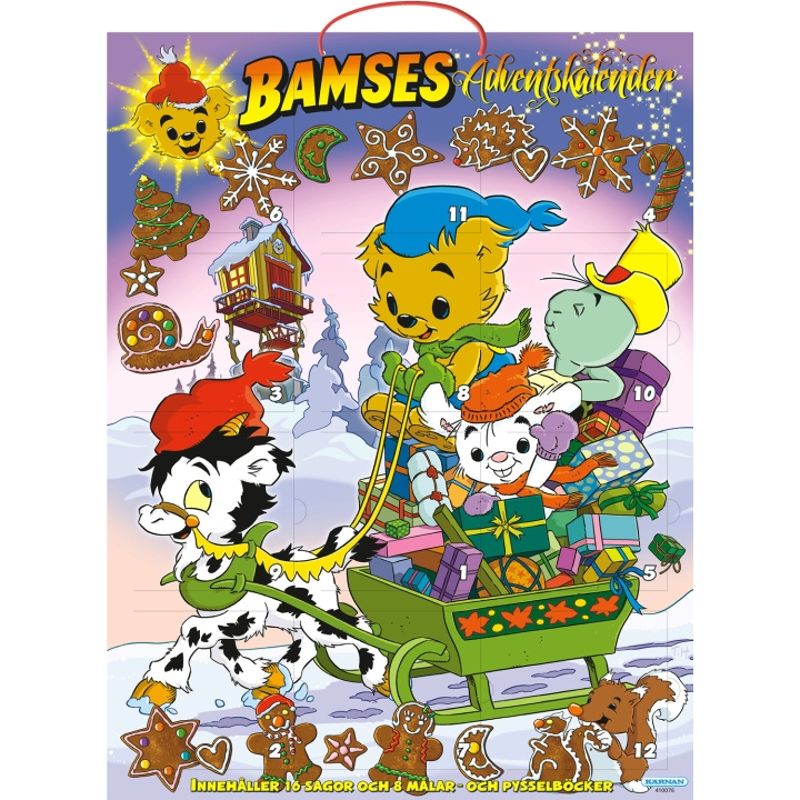 Kärnan Adventskalender Bamse in de groep SPEELGOED, KINDER- & BABYPRODUCTEN / Speelgoed / Adventkalender bij TP E-commerce Nordic AB (C25479)