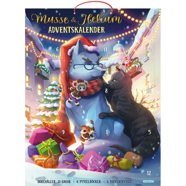 Kärnan Adventskalender Musse & Helium in de groep SPEELGOED, KINDER- & BABYPRODUCTEN / Speelgoed / Adventkalender bij TP E-commerce Nordic AB (C25481)