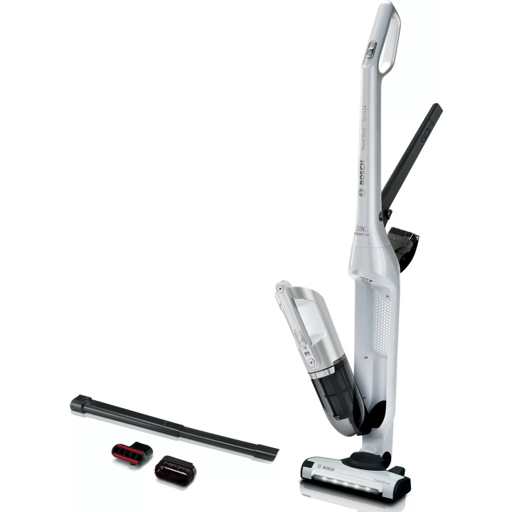 Bosch Skaftdammsugare, Flexxo Gen2 28Vmax, Vit BBH3ALL28 in de groep HUISHOUDEN & TUIN / Schoonmaakproducten / Stofzuigers & Accessoires / Handstofzuigers bij TP E-commerce Nordic AB (C25498)