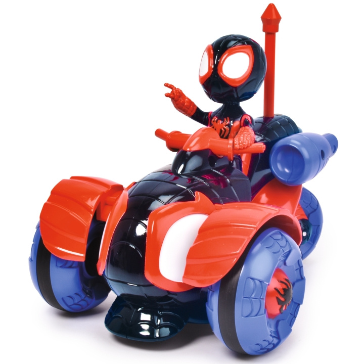 Jada Toys Marvel Miles Morales Radiostyrd bil in de groep SPEELGOED, KINDER- & BABYPRODUCTEN / Op afstand bestuurbaar / Afstand bestuurbare auto\'s bij TP E-commerce Nordic AB (C25512)