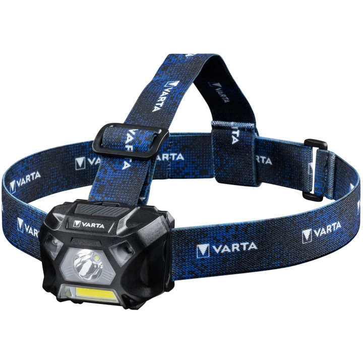 Varta Work Flex Motion Sensor H20 Pannlampa IP54 150 lm in de groep SPORT, VRIJE TIJD & HOBBY / Zaklampen & Hoofdlampen / Hoofdlampen bij TP E-commerce Nordic AB (C25553)