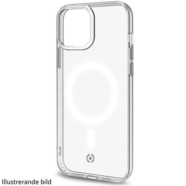 Celly Gelskinmag Magnetic TPU Cover iPhone 15 Pro Transparent in de groep SMARTPHONE & TABLETS / Mobielbescherming / Apple / iPhone 15 bij TP E-commerce Nordic AB (C25577)