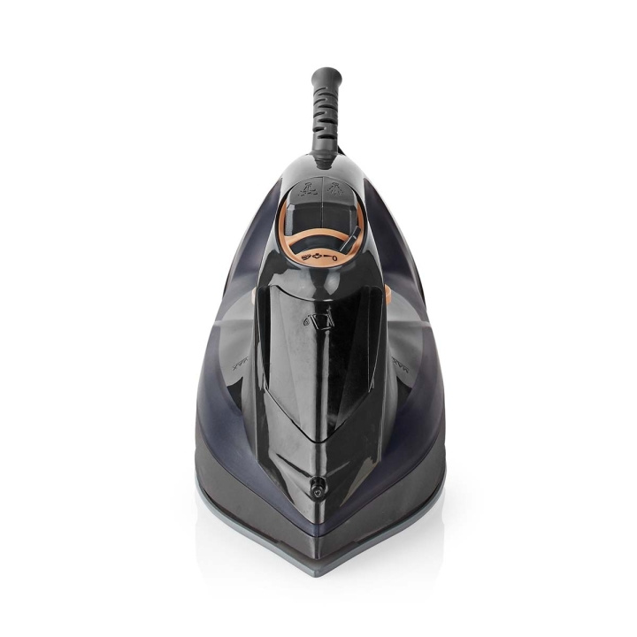 Nedis Stoomstrijkijzer | 2200 W | 25 g/m | Stoomstoot | Keramiek | 0.26 l in de groep HUISHOUDEN & TUIN / Kledingverzorging / Strijkijzers bij TP E-commerce Nordic AB (C25691)