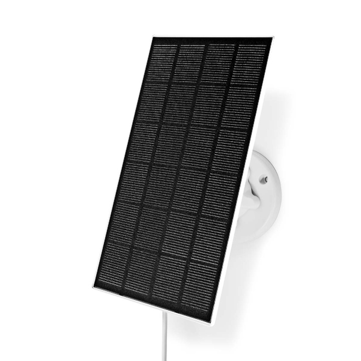 Nedis Zonnepaneel | 5.3 V DC | 0.5 A | USB Type-C™ | Kabellengte: 3.00 m | Accessoire voor: WIFICBO30WT / WIFICBO32WT in de groep HUISHOUDEN & TUIN / Alarm & Beveiliging / Beveiligingscamera\'s / Digitaal (netwerk) / Buitencamera\'s bij TP E-commerce Nordic AB (C25723)