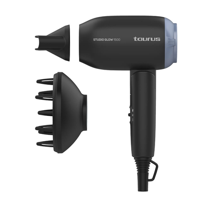 Hair Dryer 1400W Studio Glow 1500 Black in de groep BEAUTY & HEALTH / Haar & Styling / Stylingtools / Haardroger bij TP E-commerce Nordic AB (C25782)