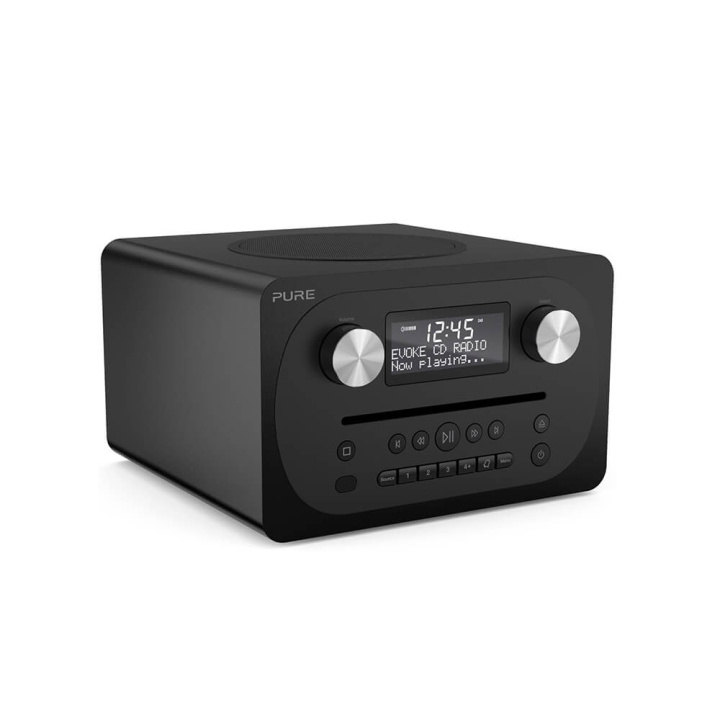 PURE FM/DAB/DAB+ Evoke C-D4 BT Black in de groep HOME ELECTRONICS / Audio & Beeld / Thuisbioscoop, Hifi en Draagbaar / Radio & Wekkers / Draadloze audiozender bij TP E-commerce Nordic AB (C25873)