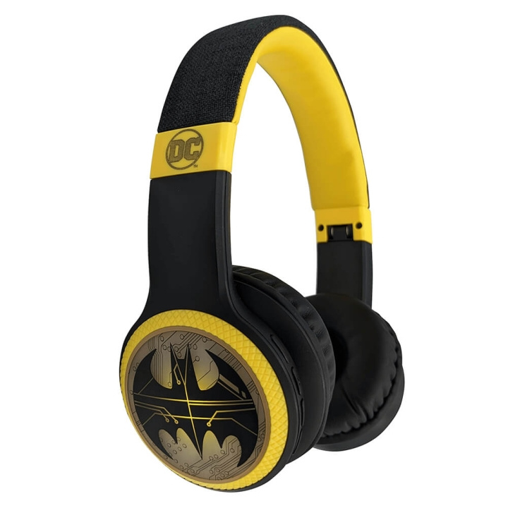 Batman Headphone Wireless LED On-Ear in de groep HOME ELECTRONICS / Audio & Beeld / Koptelefoon & Accessoires / Koptelefoon bij TP E-commerce Nordic AB (C25895)