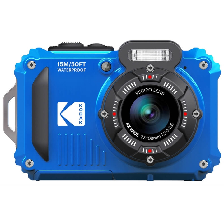 KODAK Digital Camera Pixpro WPZ2 5x WP 16MP wifi Blue in de groep HOME ELECTRONICS / Foto & Video / Camera\'s bij TP E-commerce Nordic AB (C25902)