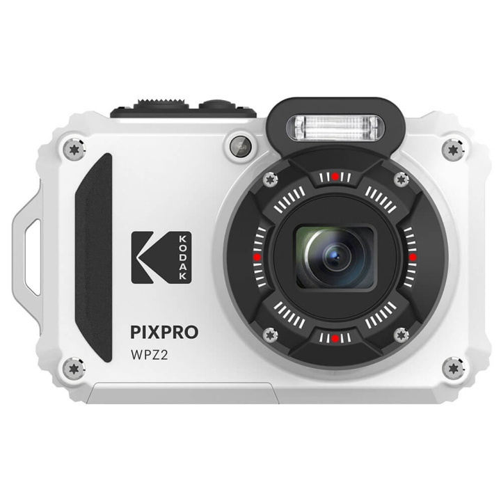 KODAK Digital Camera Pixpro WPZ2 5x WP 16MP wifi White in de groep HOME ELECTRONICS / Foto & Video / Camera\'s bij TP E-commerce Nordic AB (C25903)