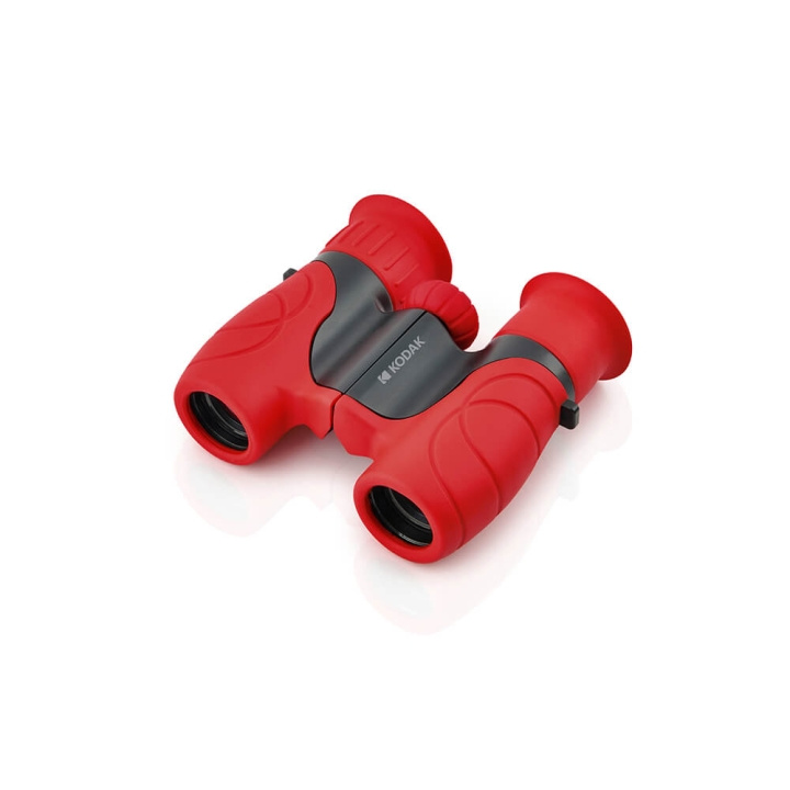 Binoculars 8 x 21 Kids Red in de groep SPORT, VRIJE TIJD & HOBBY / Buitenrecreatie / Verrekijker bij TP E-commerce Nordic AB (C25909)